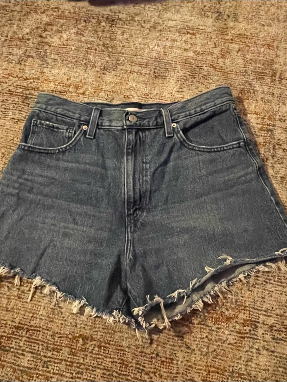 Levi's Dark Blue Denim Jean Shorts